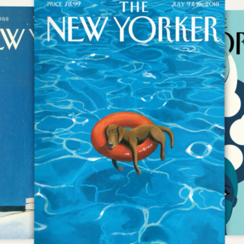 Ensemble de couverture du magazine New Yorker