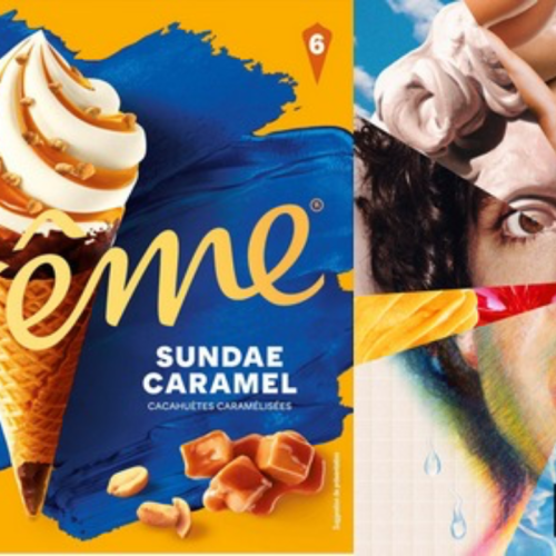 Mika et Nestlé pour le lancement d'un parfum de glace