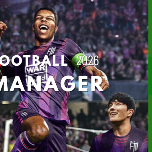 Annonce visuel du lancement de Football Manager 2026 par x-box
